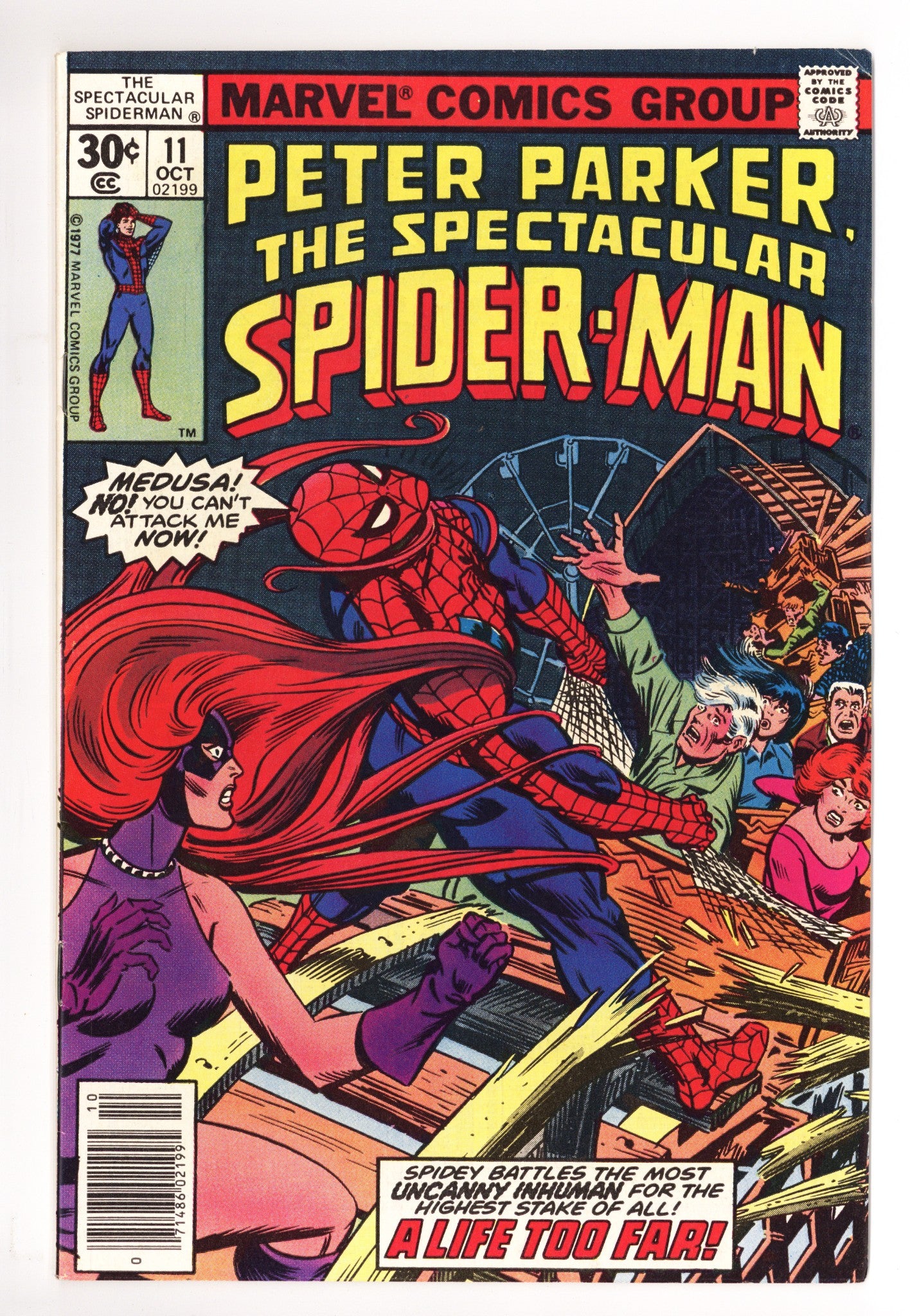 The Spectacular Spider-Man Vol 1 11 Mid Grade (1977) 