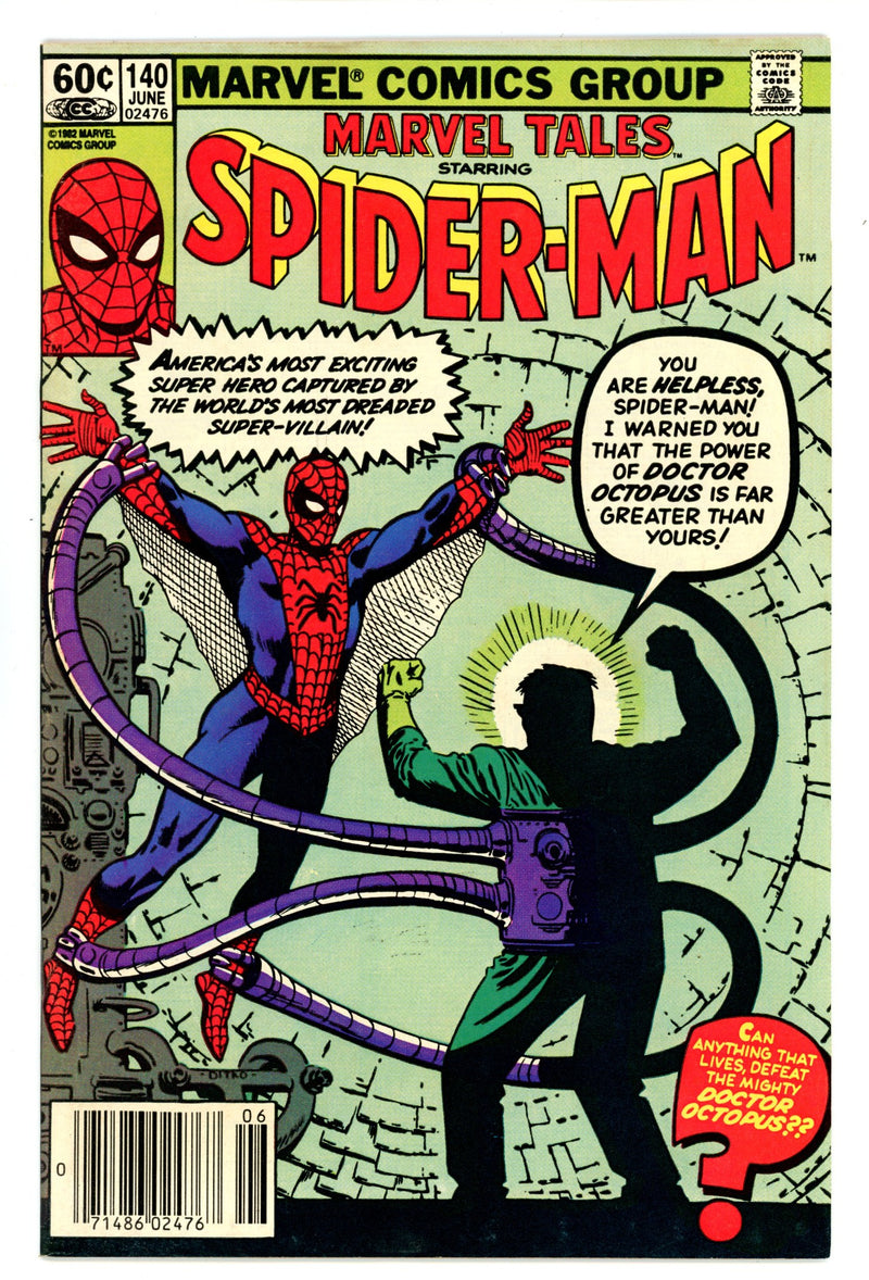 Marvel Tales Vol 2 140 Mid Grade (1982) Newsstand 