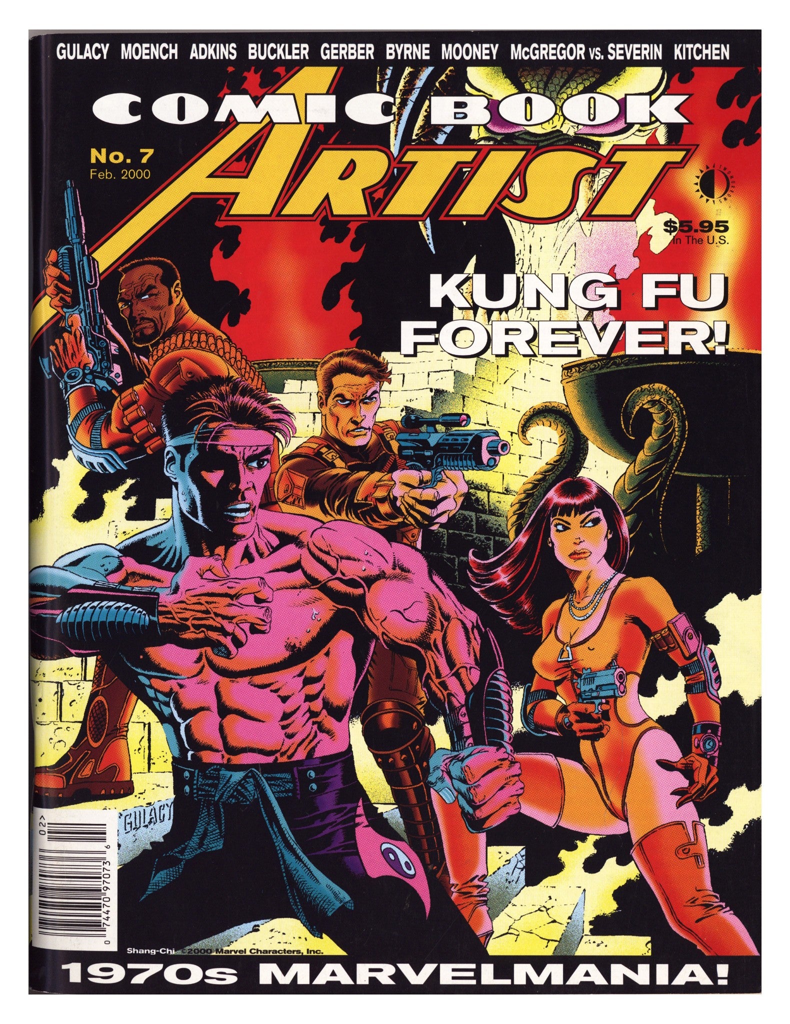 Comic Book Artist 7 Mid Grade (2000) 