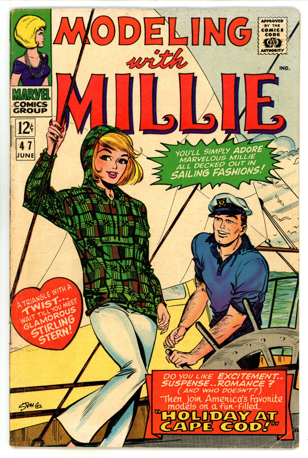 Modeling with Millie 47 VG/FN (5.0) (1966)