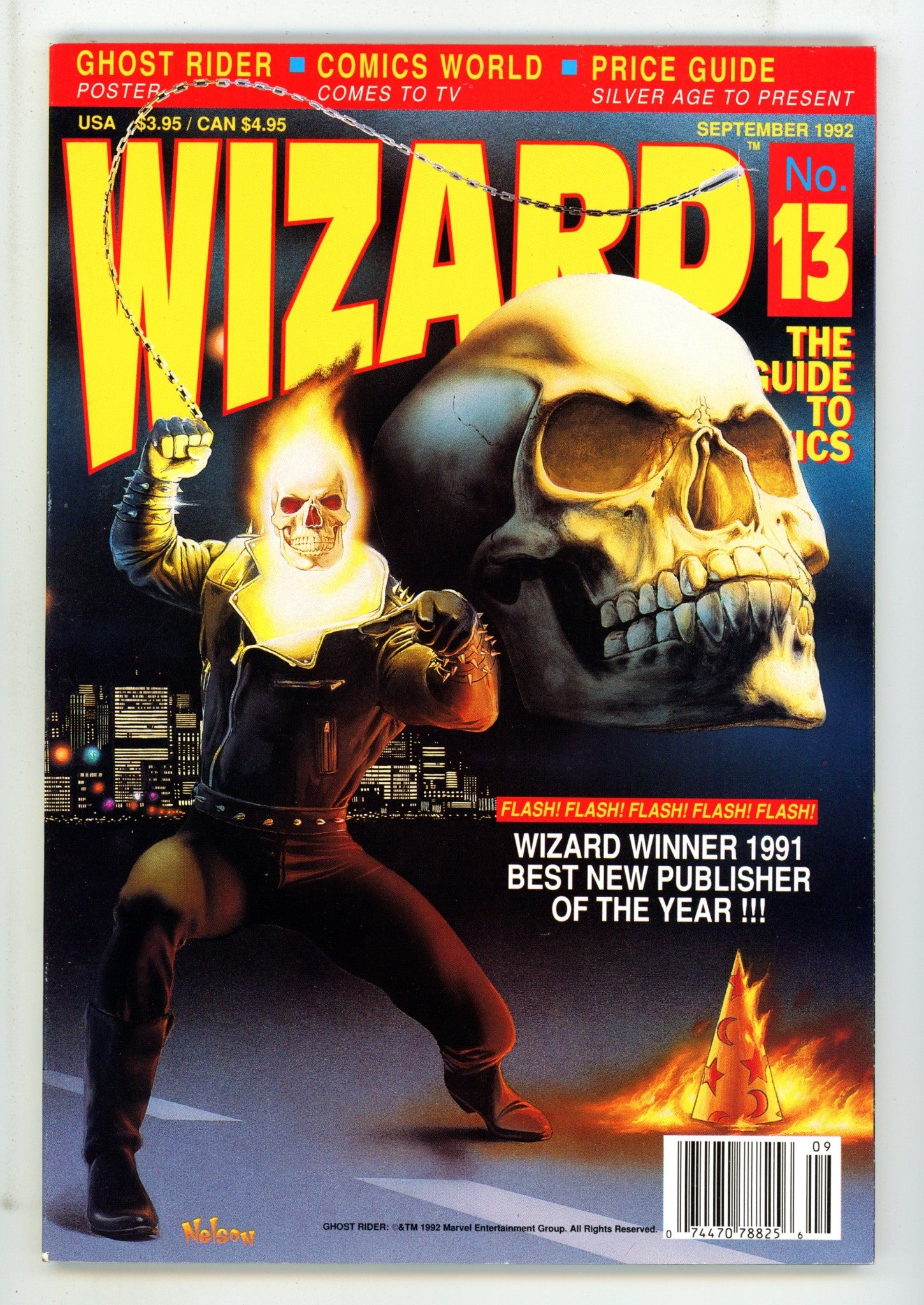 Wizard: The Comics Magazine 13 High Grade (1992) Newsstand 