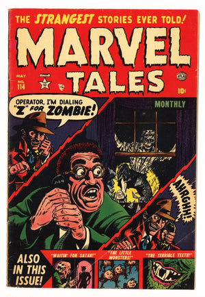 Marvel Tales Vol 1 114 VG+ (4.5) (1953) 