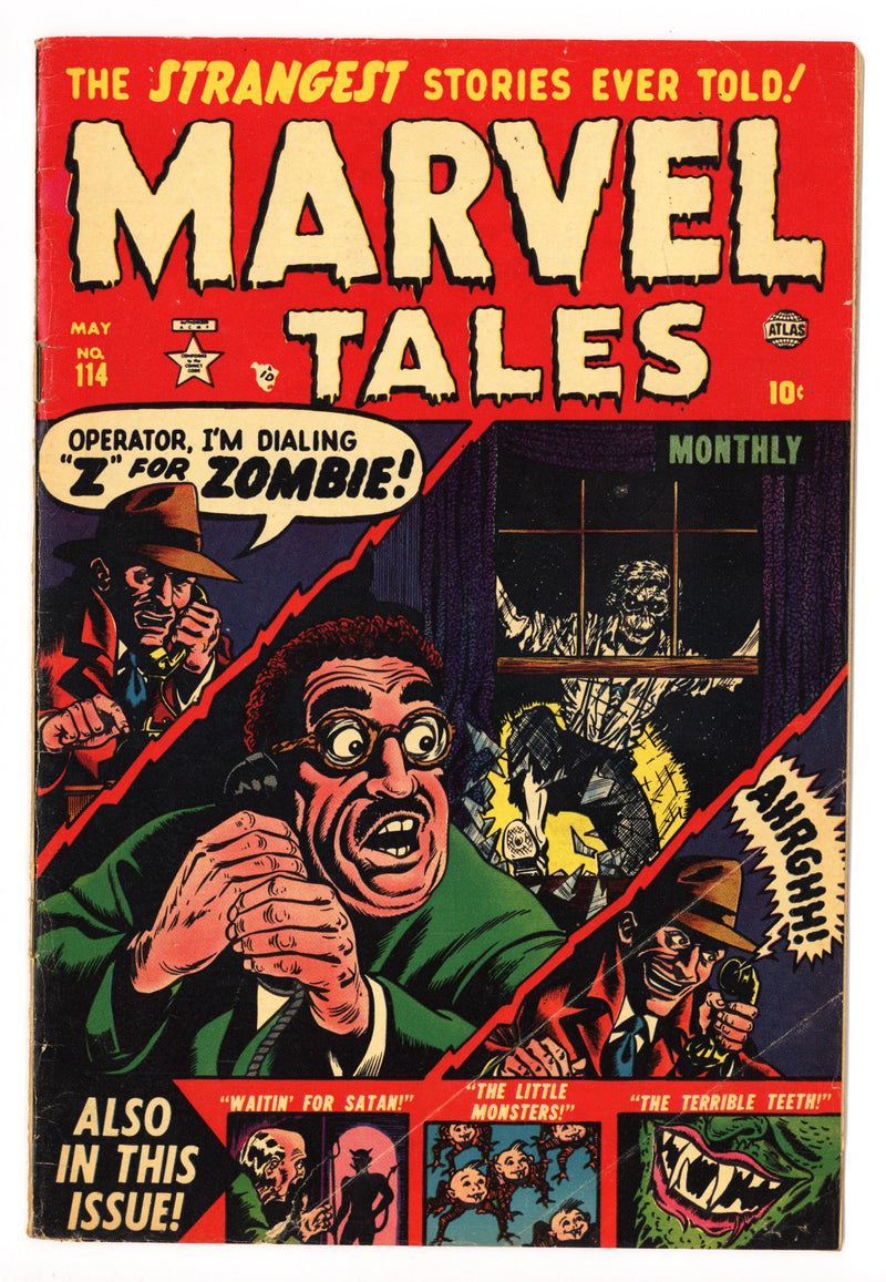 Marvel Tales Vol 1 114 VG+ (4.5) (1953) 