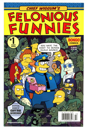 Simpsons One-Shot Wonders: Chief Wiggum's Felonius Funnies [nn] VF/NM (9.0) (2018) Newsstand