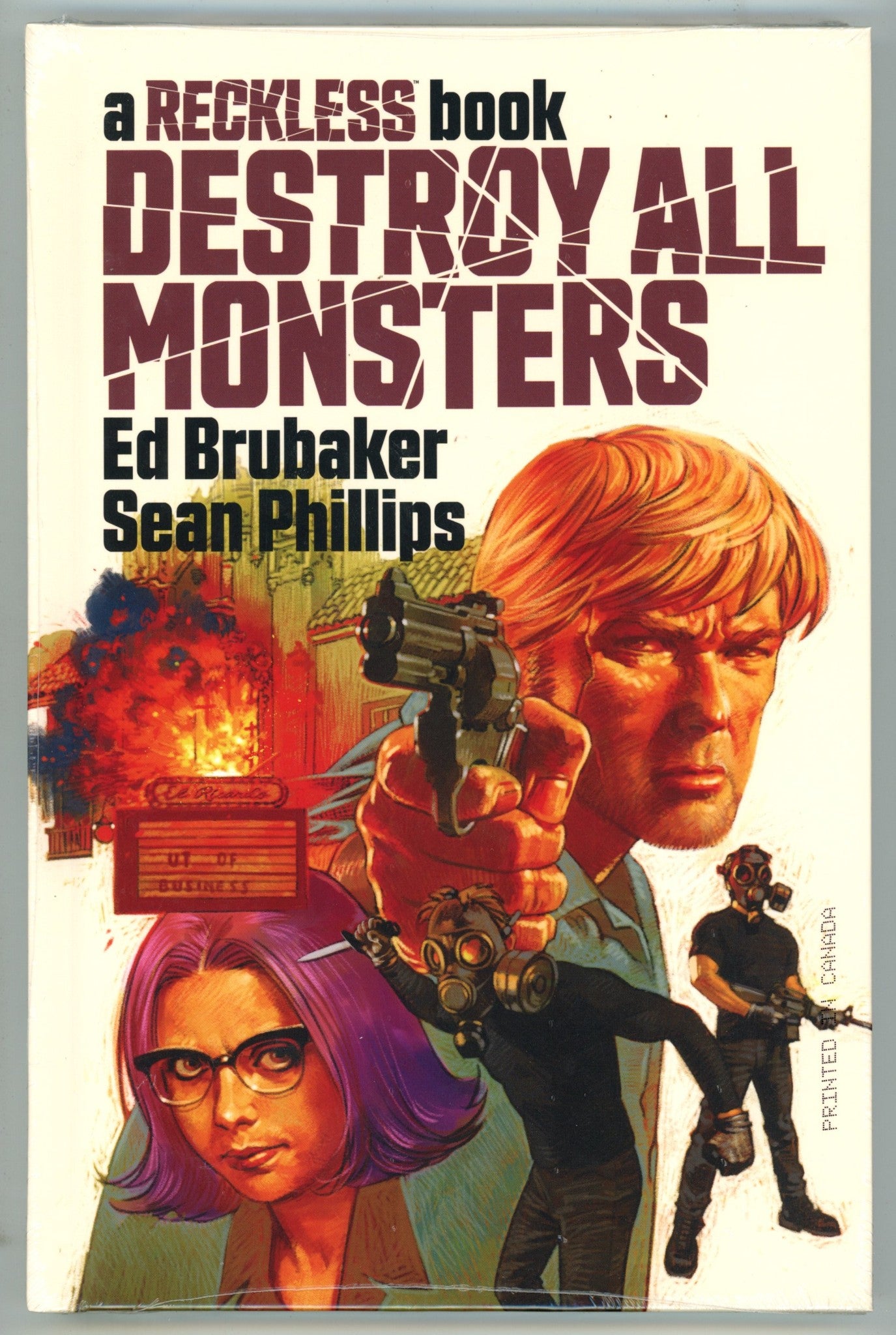 Destroy All Monsters: A Reckless Book HC New, Sealed (2021) 