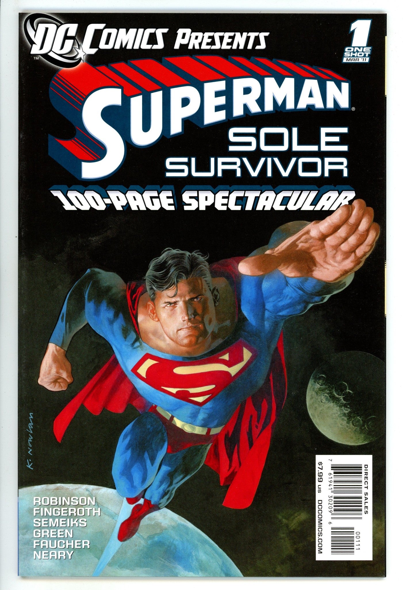 DC Comics Presents: Superman - Sole Survivor 1 High Grade (2011) 