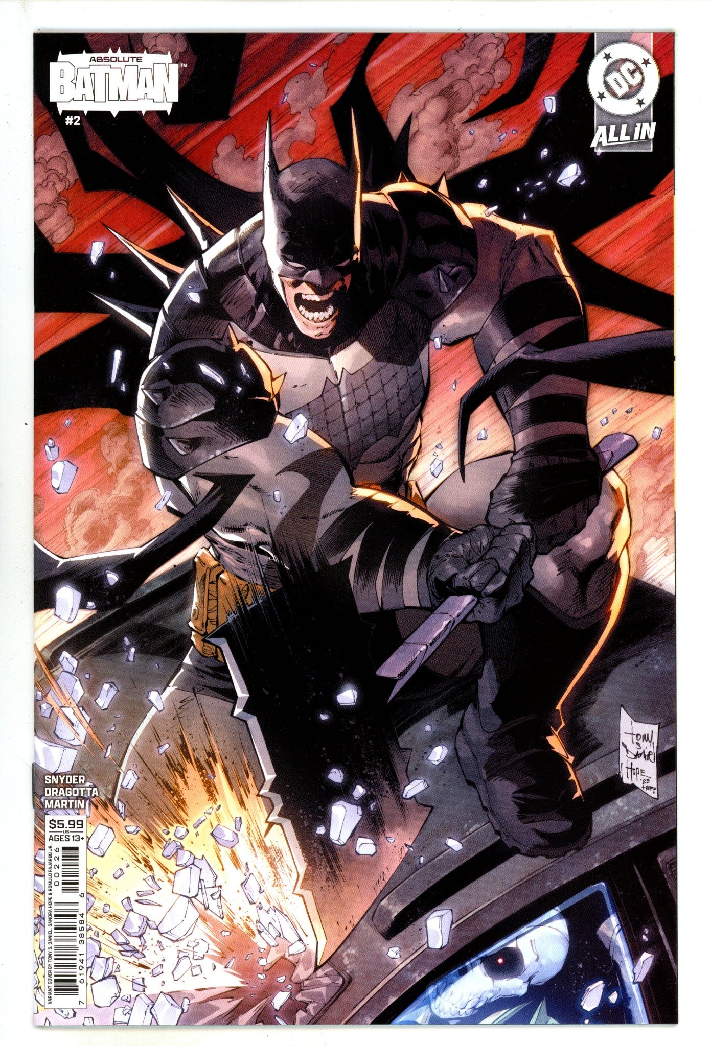 Absolute Batman 2 Daniel 4th Print Variant (2025)