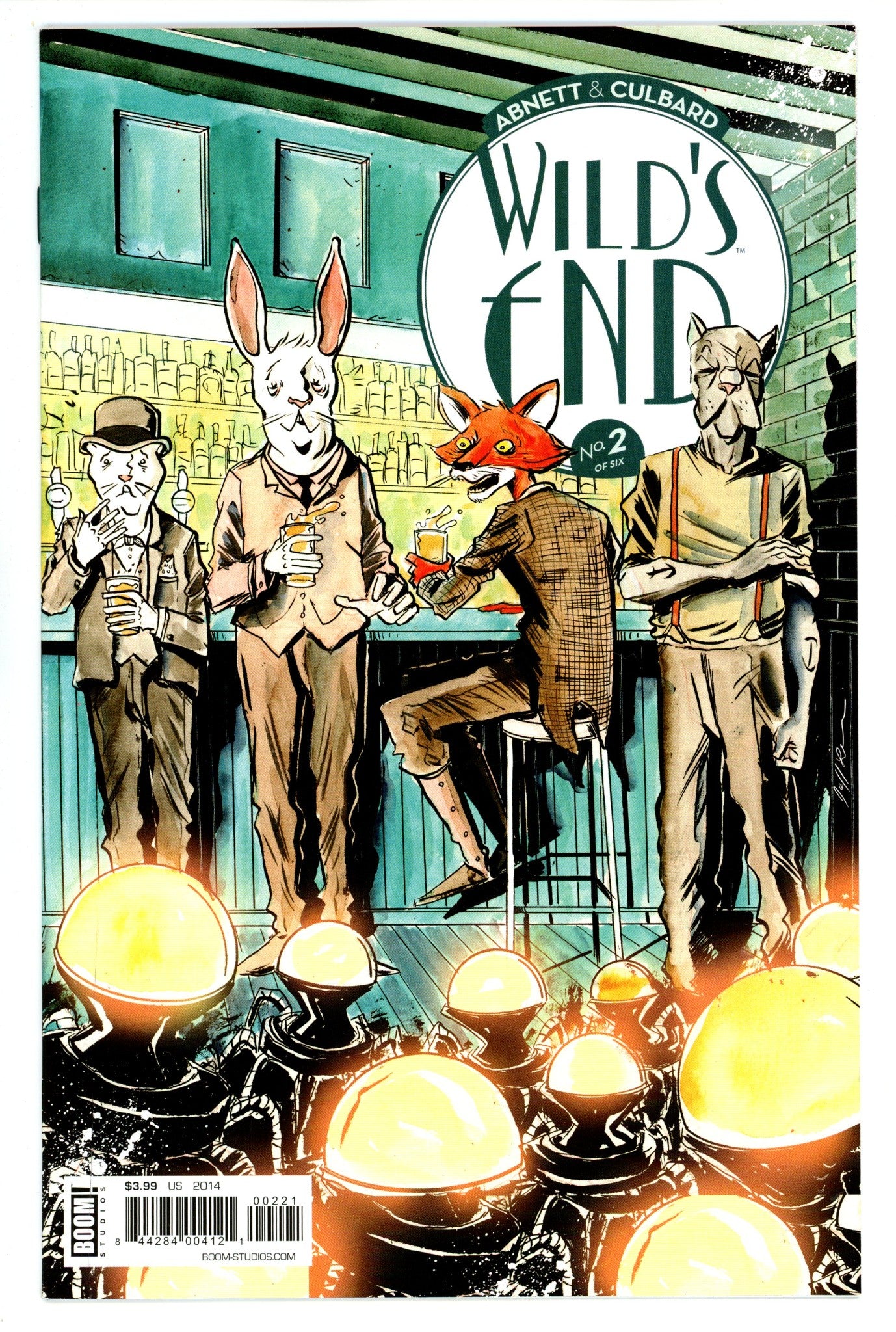Wild's End 2 High Grade (2014) Lemire Variant 