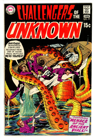 Challengers of the Unknown Vol 1 77 VG/FN (5.0) (1970) 