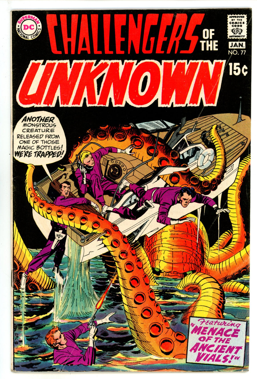 Challengers of the Unknown Vol 1 77 VG/FN (5.0) (1970) 