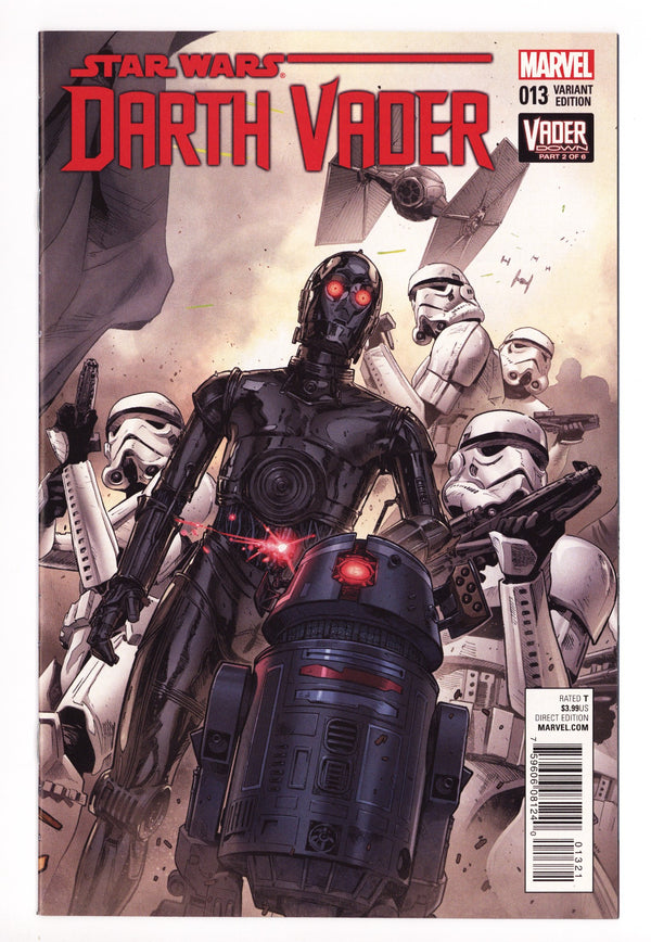 Darth Vader Vol 1 13  VF/NM (9.0)   (2016) Mann     Incentive Variant