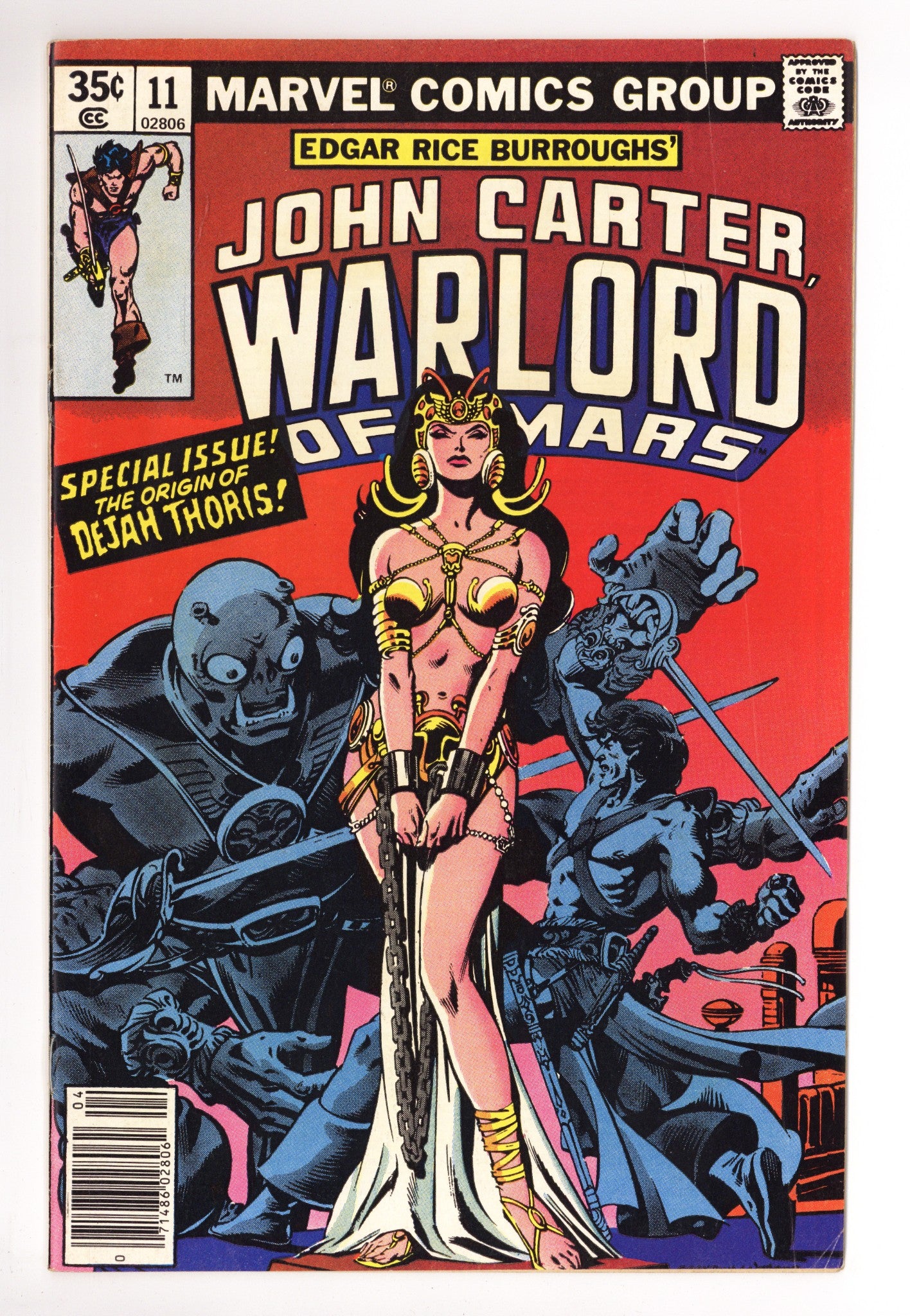 John Carter Warlord of Mars 11 FN- (5.5) (1978) 
