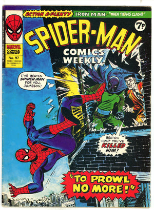 Spider-Man Comics Weekly 97 FN- (5.5) (1974)