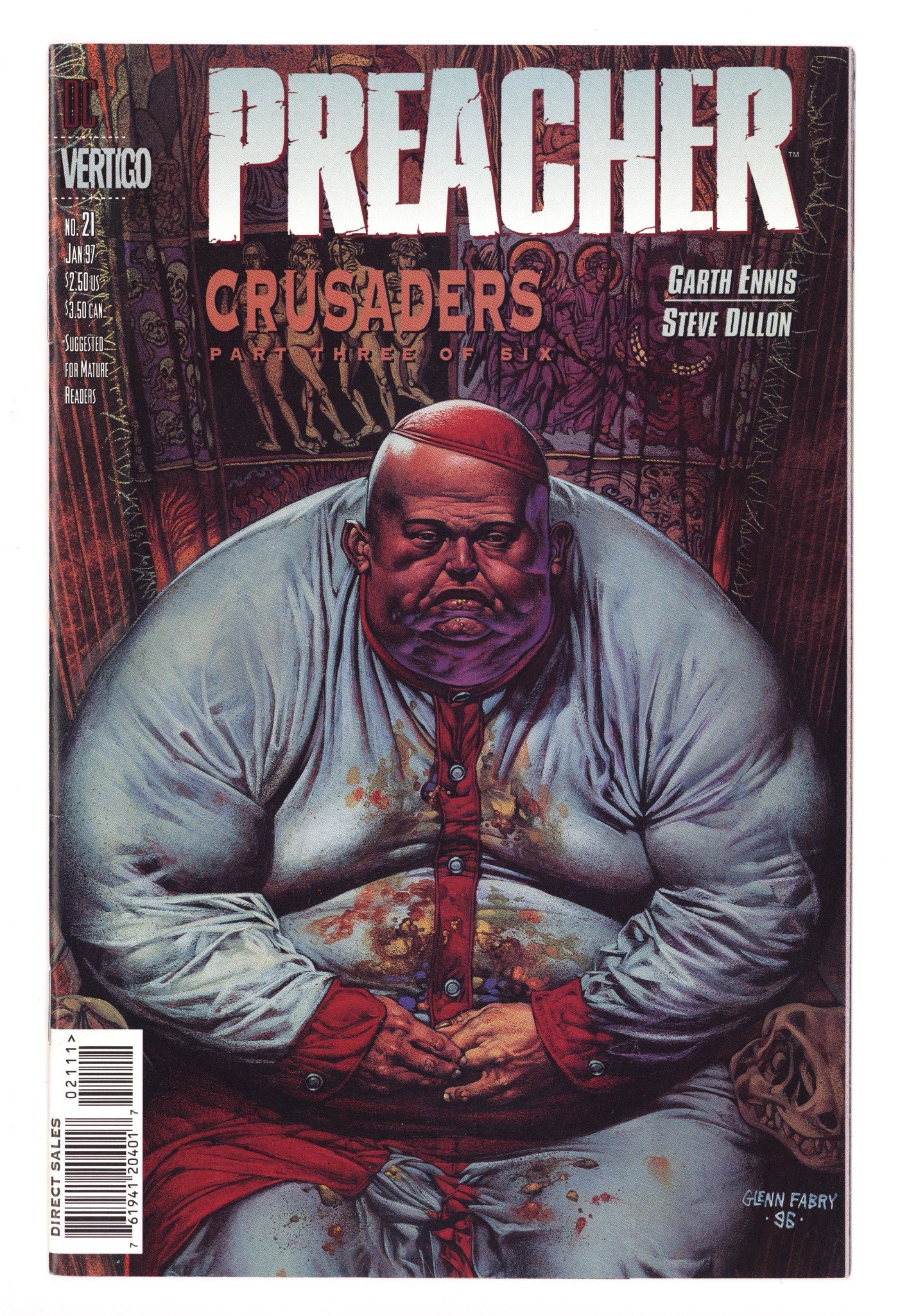 Preacher 21 High Grade (1997) 