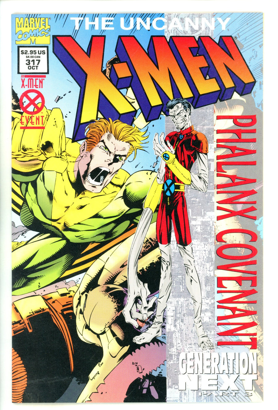 The Uncanny X-Men Vol 1 317 High Grade (1994) Foil Variant 