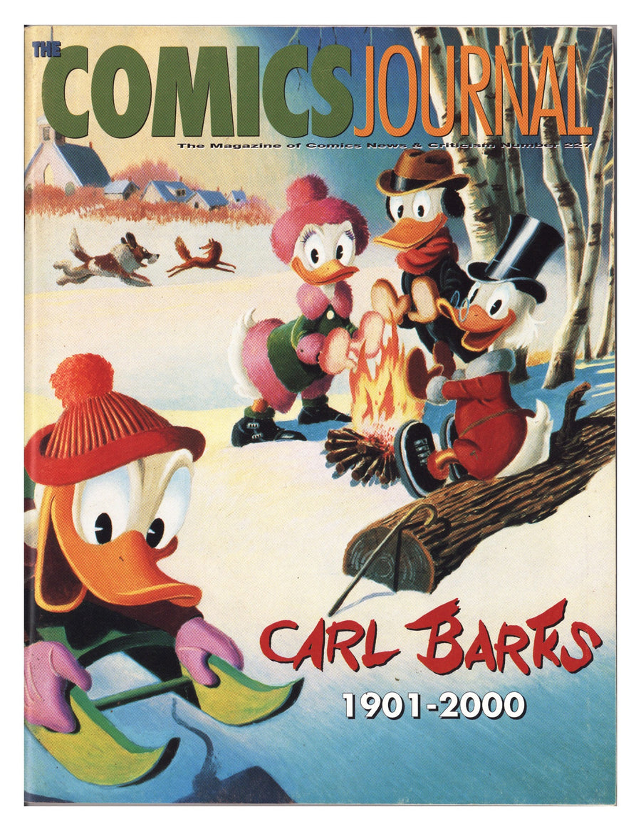 The Comics Journal 227 Mid Grade (2000) 