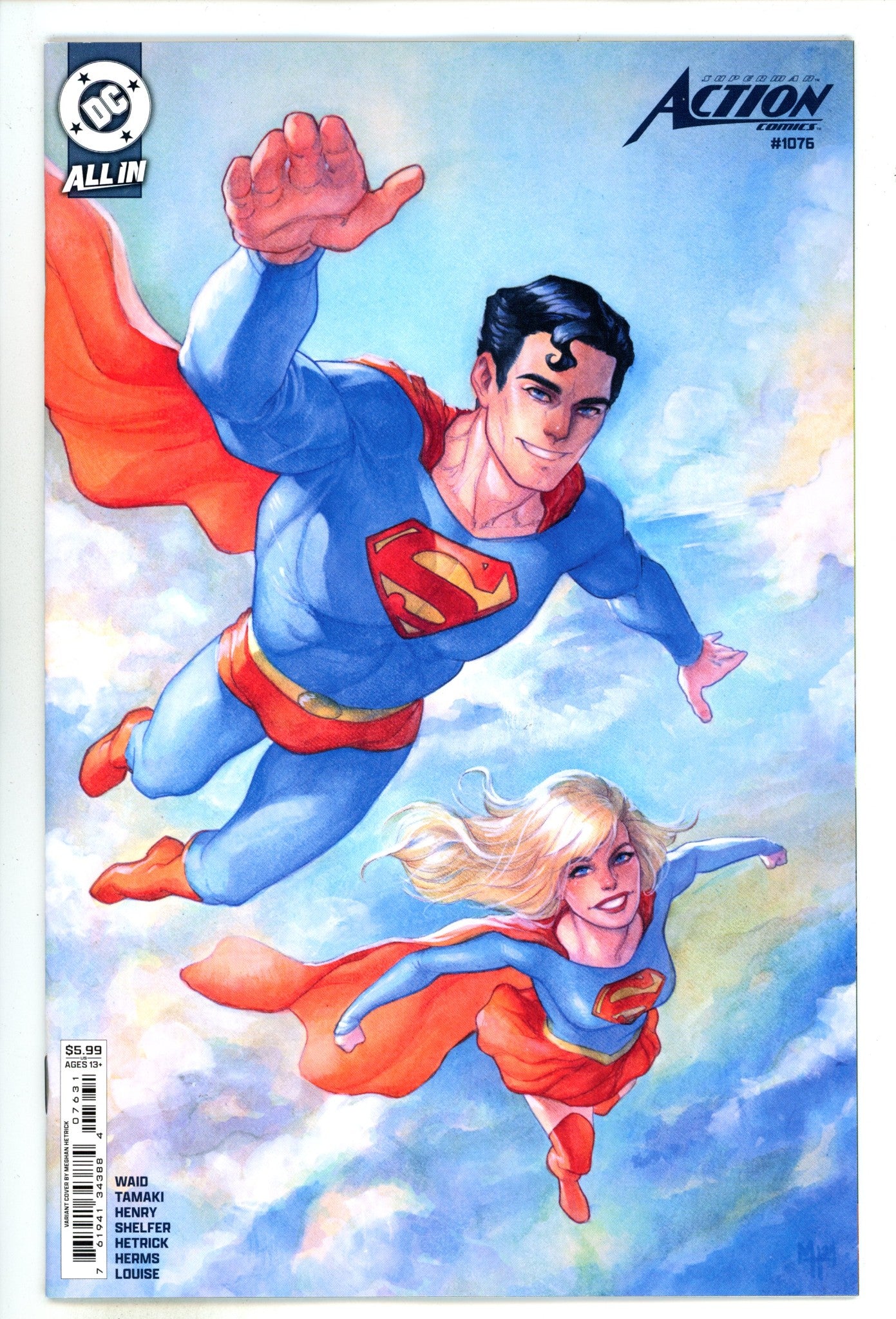 Action Comics Vol 3 1076 Hetrick Variant (2024)