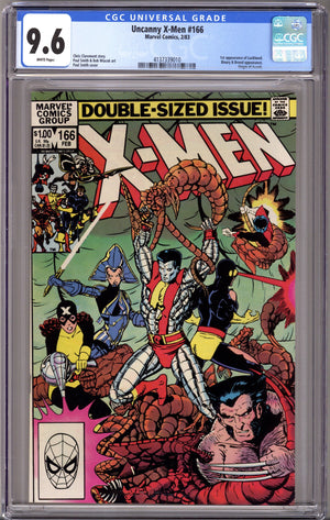 The Uncanny X-Men Vol 1 166 CGC 9.6 (NM+) (1983)