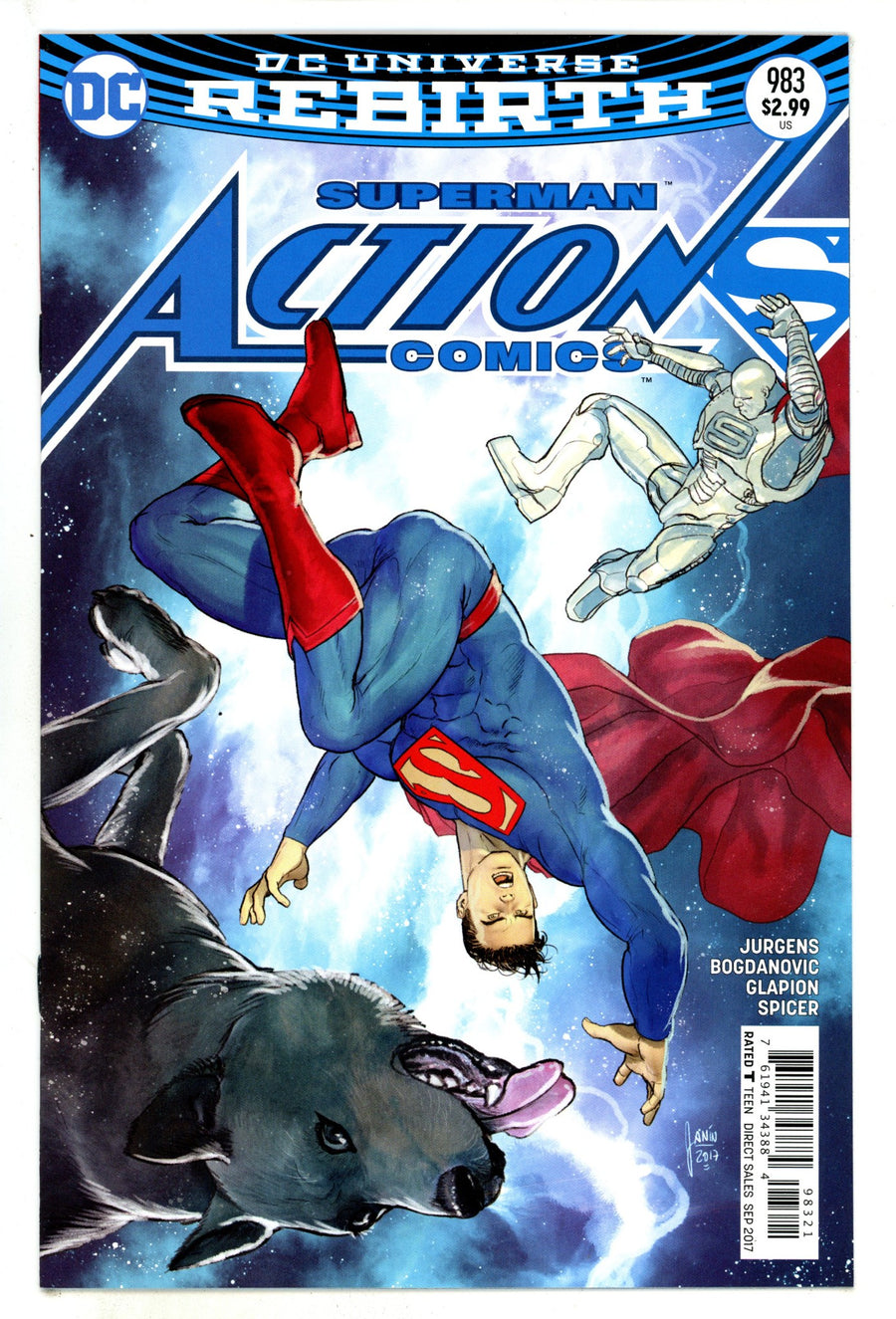 Action Comics Vol 3 983 High Grade (2017) Janin Variant 