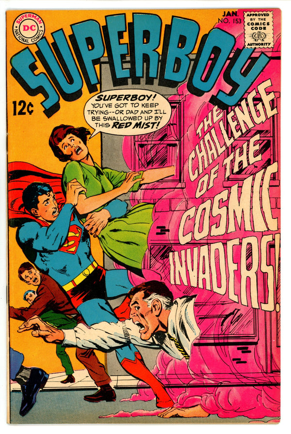 Superboy Vol 1 153 FN+ (6.5) (1969)