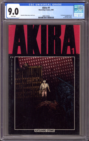Akira 1 CGC 9.0 (VF/NM) (1988)