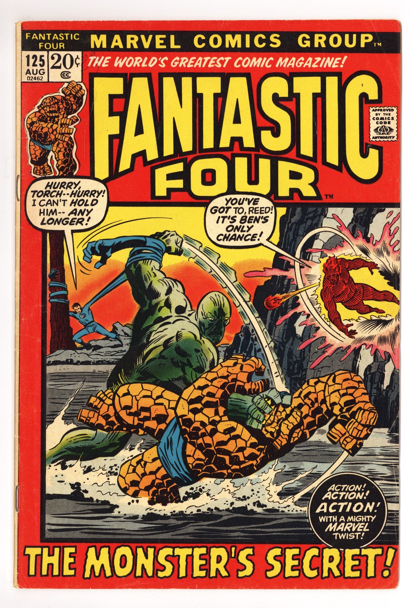 Fantastic Four Vol 1 125 VG+ (4.5) (1972) 