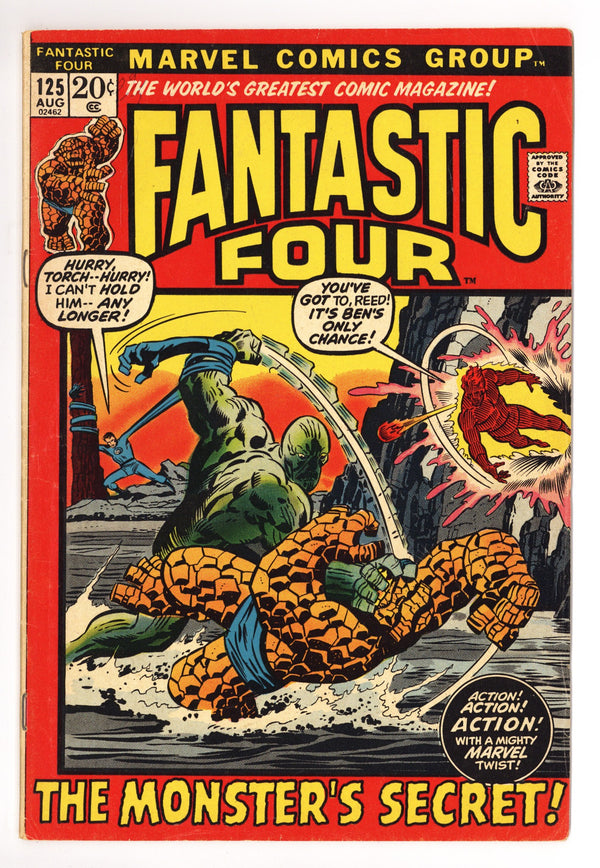 Fantastic Four Vol 1 125 VG+ (4.5) (1972)