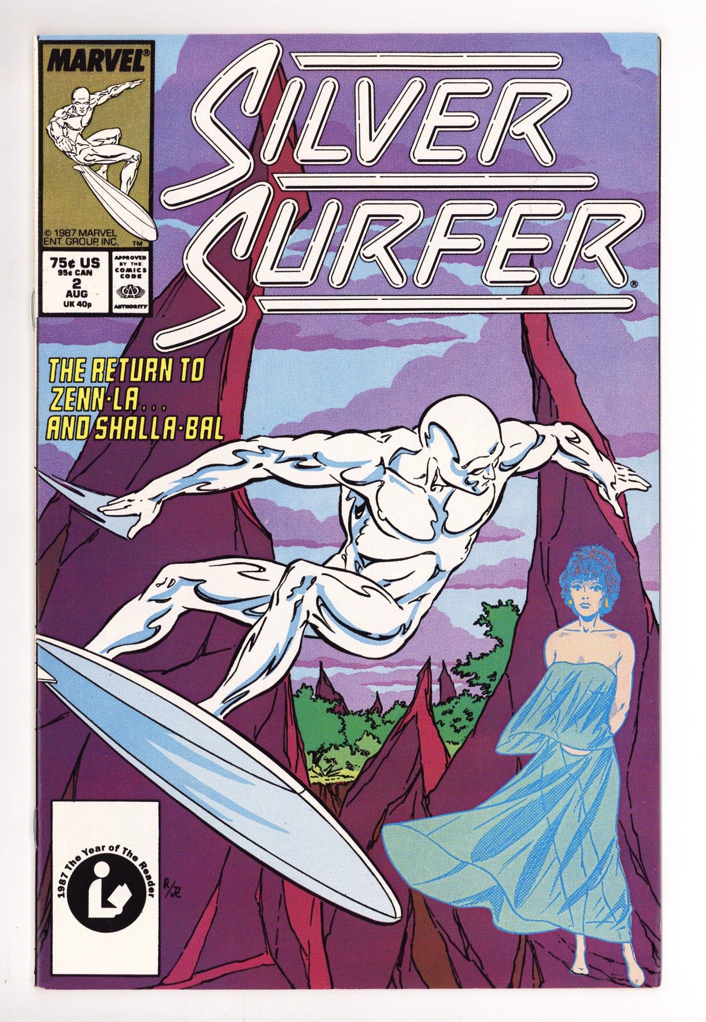 Silver Surfer Vol 3 2 High Grade (1987) 