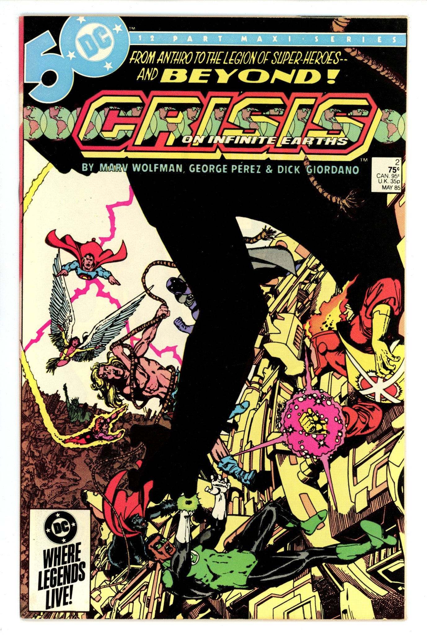Crisis on Infinite Earths 2 VF (8.0) (1985) 