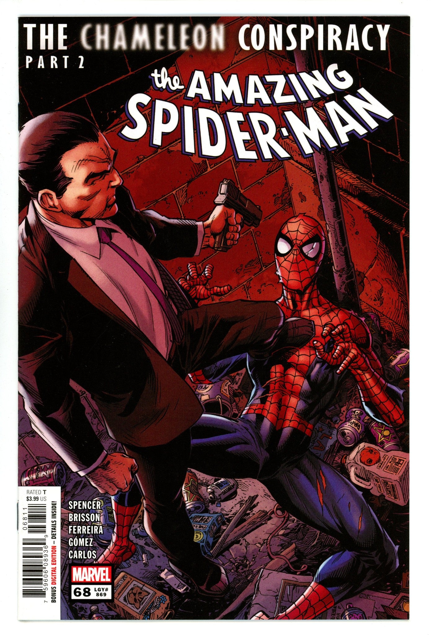 Amazing Spider-Man Vol 5 68 (869)  High Grade   (2021)        