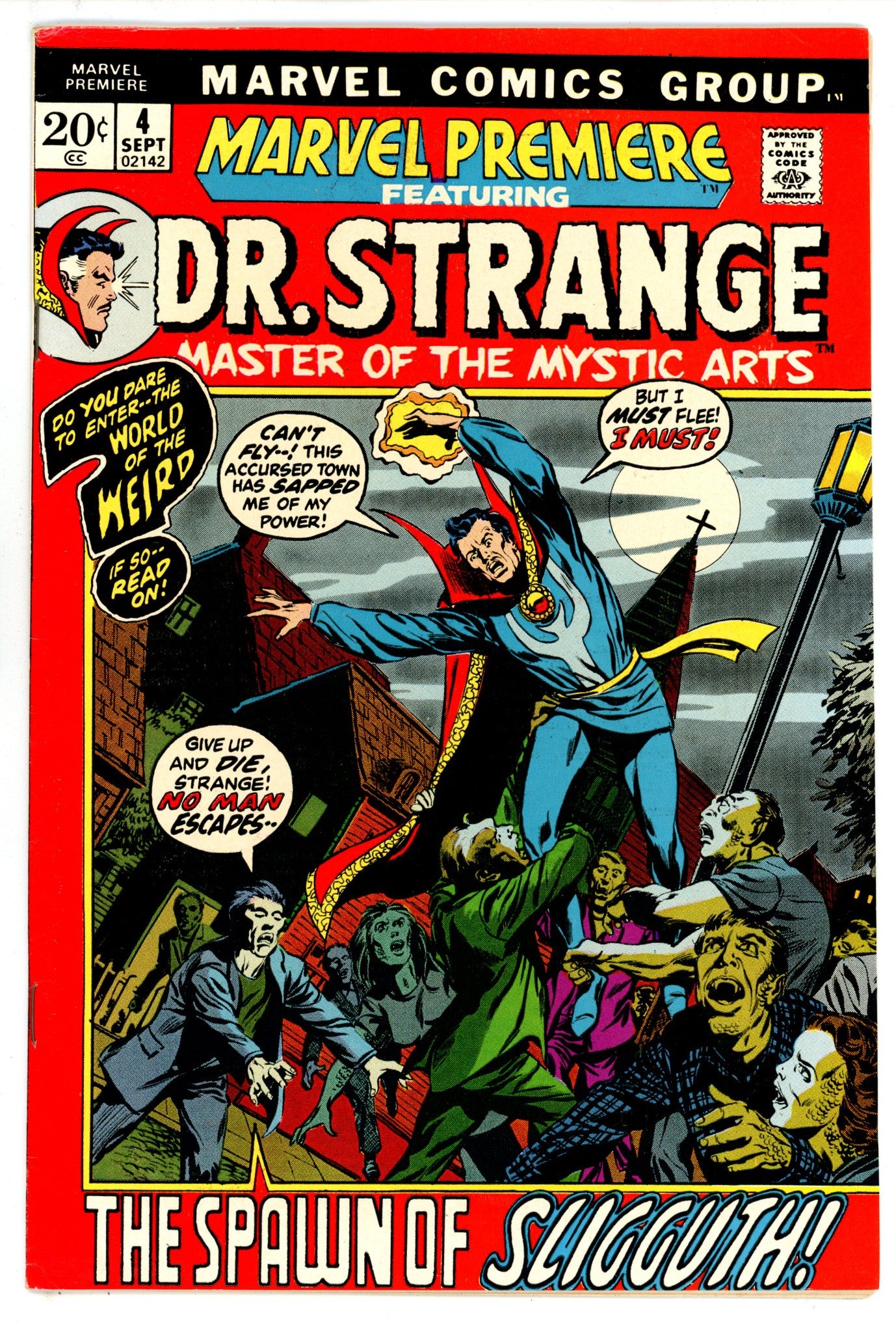 Marvel Premiere 4 FN+ (6.5) (1972) 