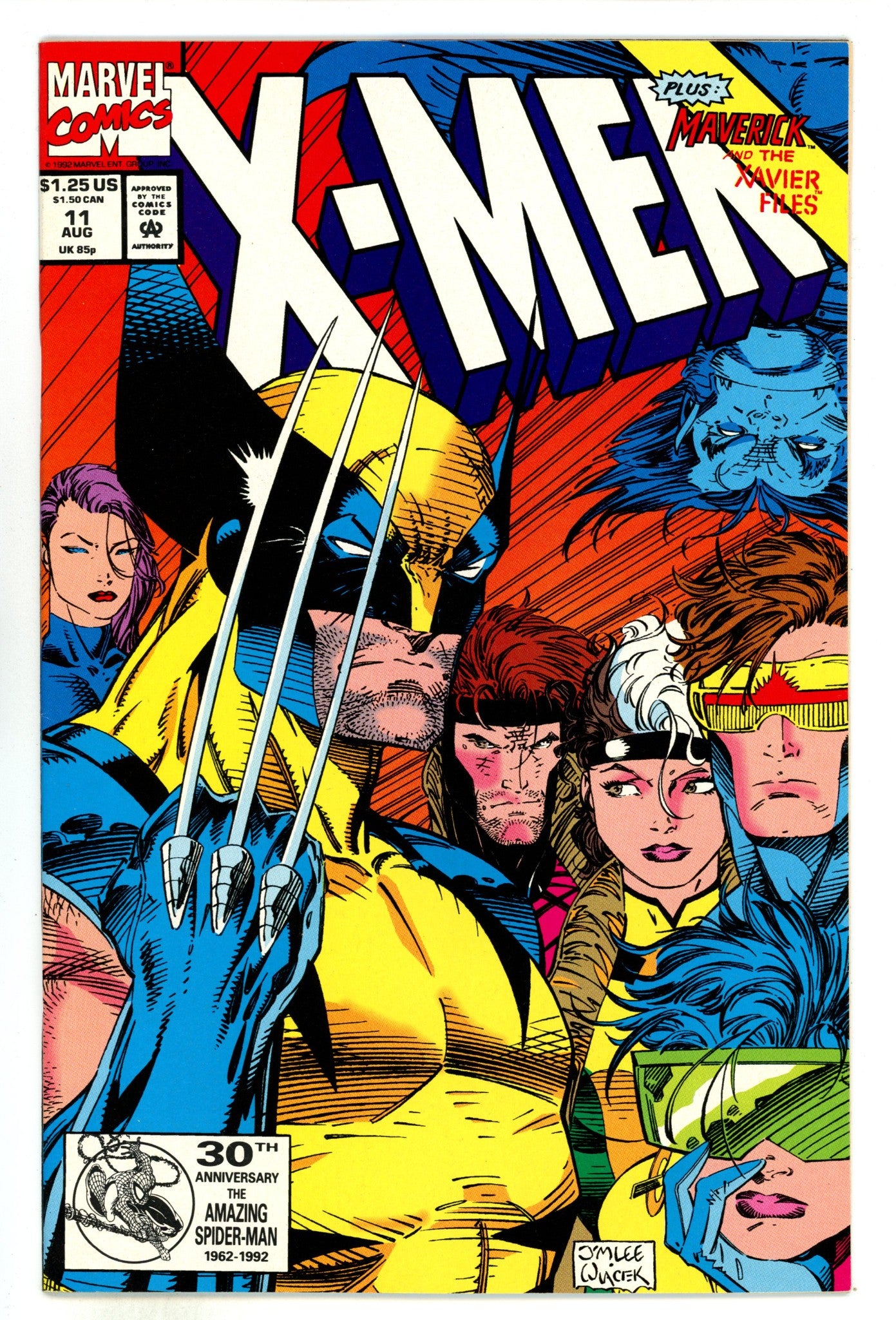 X-Men Vol 1 11  FN+ (6.5)  (1992)  