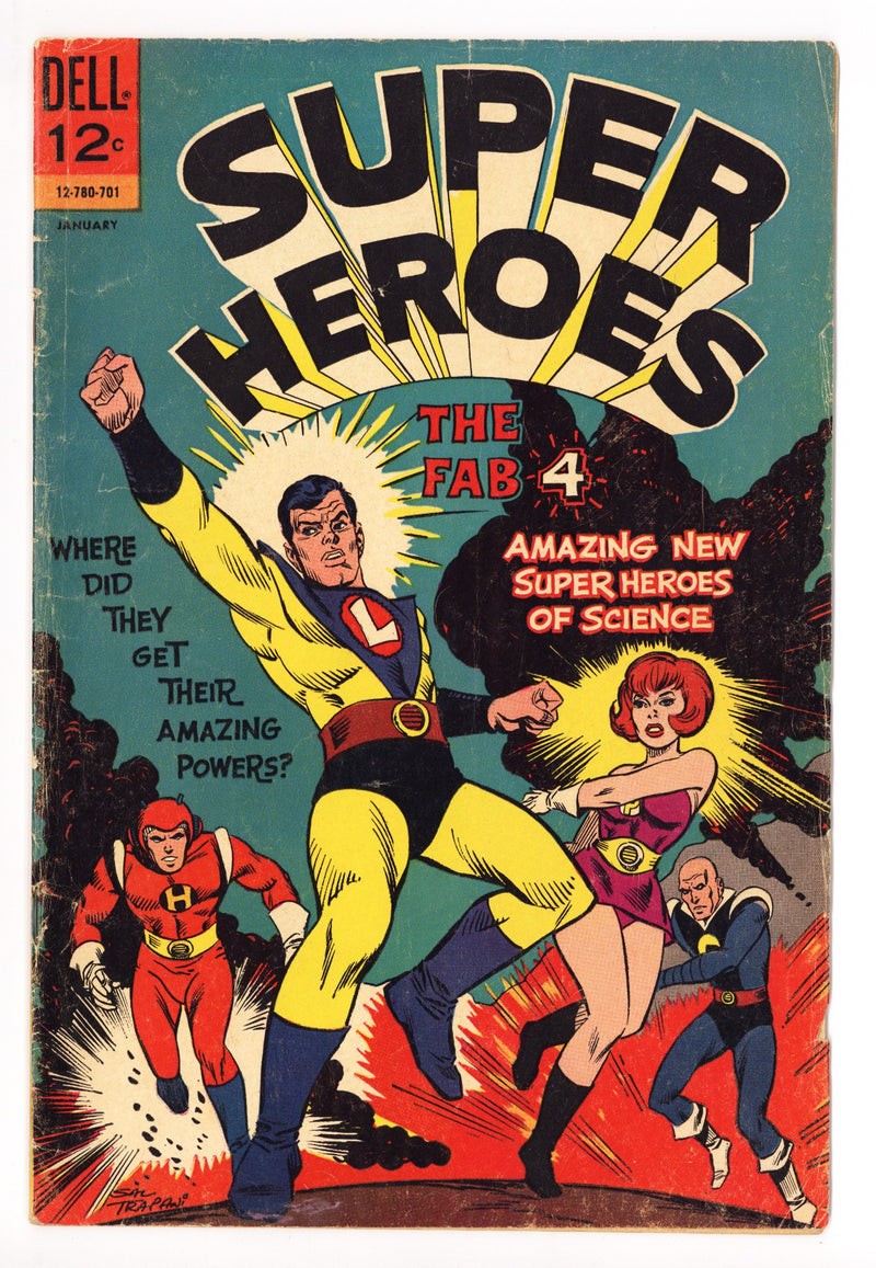 Superheroes 1 GD/VG (3.0) (1967) 