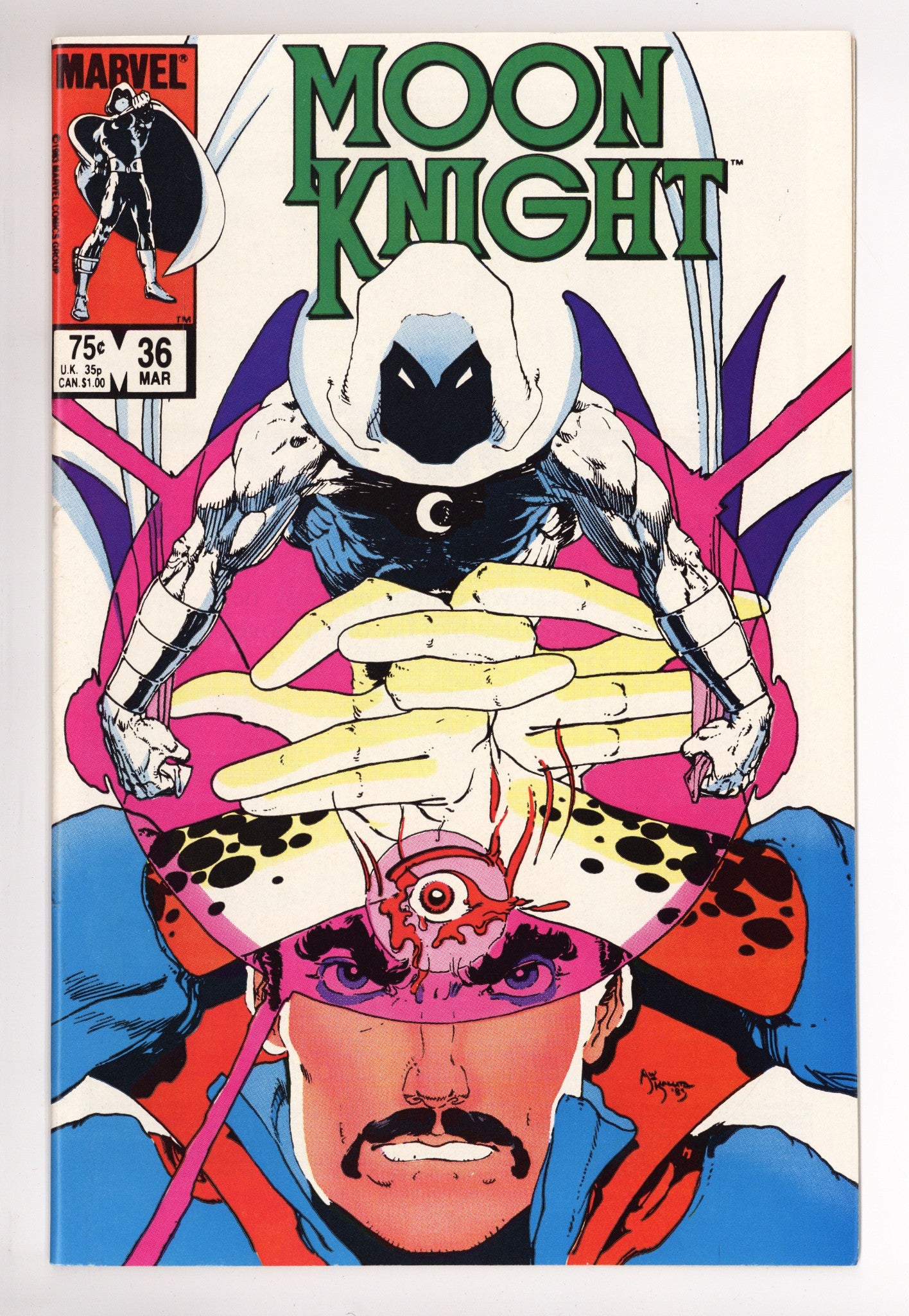 Moon Knight Vol 1 36 NM- (9.2) (1984) 