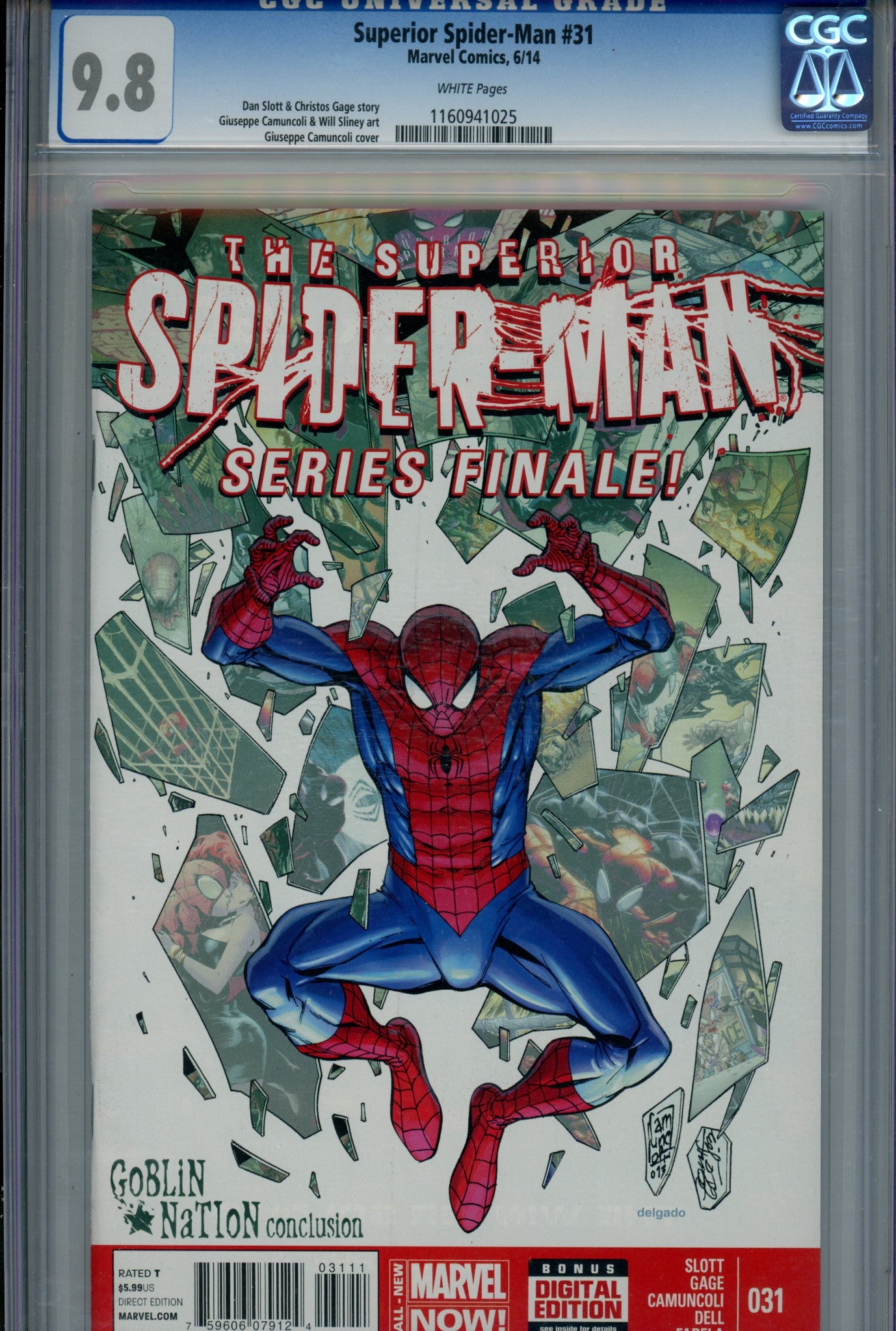 Superior Spider-Man Vol 1 31 CGC 9.8 (NM/M) (2014) 