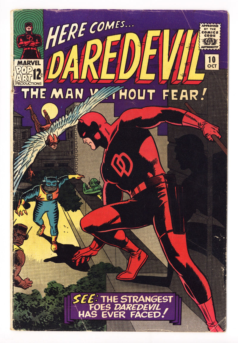 Daredevil Vol 1 10 GD/VG (3.0) (1965) 
