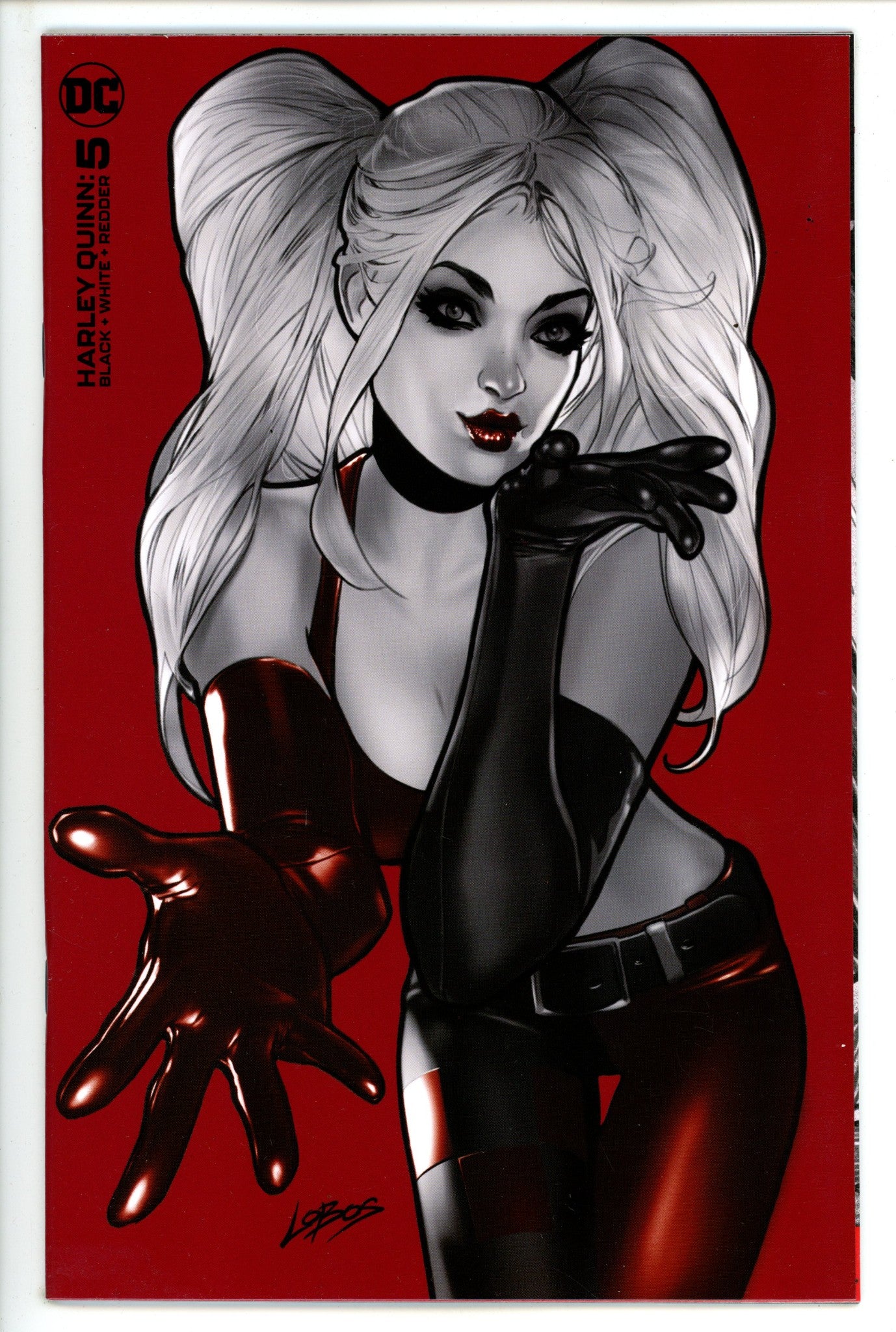 Harley Quinn Black, White an Redder 5 High Grade (2023) Lobos Virgin Exclusive Variant 