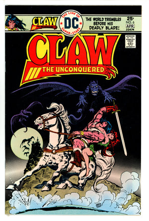 Claw the Unconquered 6 VF/NM (1976)