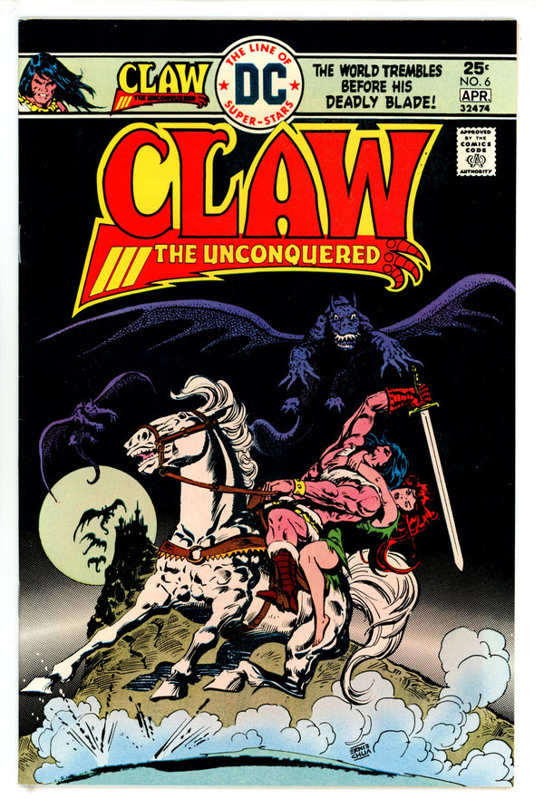 Claw the Unconquered 6 VF/NM (1976)
