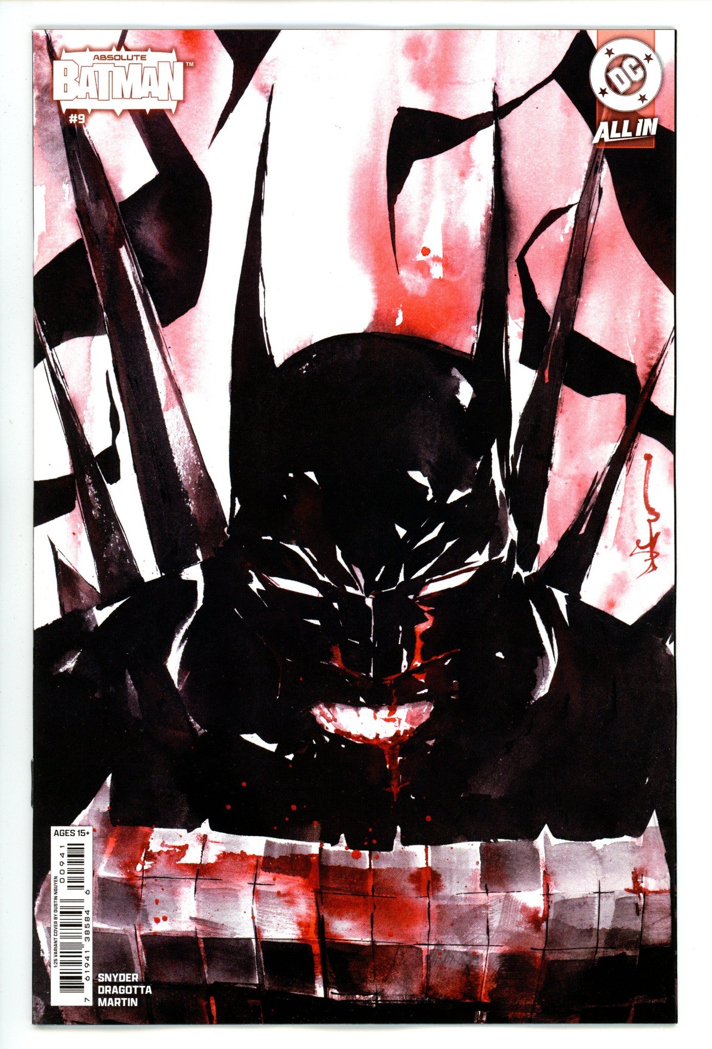 Absolute Batman 9 Nguyen Incentive Variant NM- (2025)