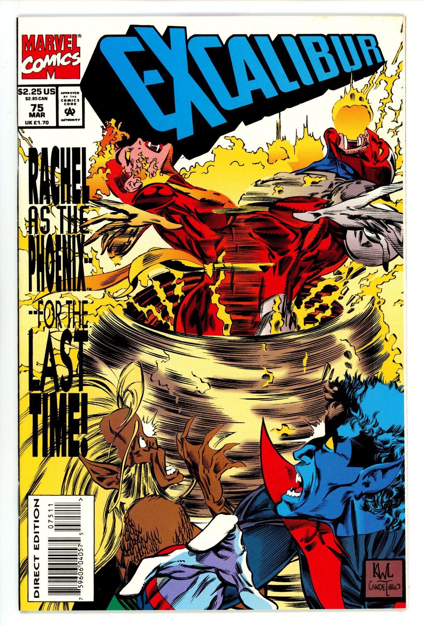 Excalibur Vol 1 75 High Grade (1994) 