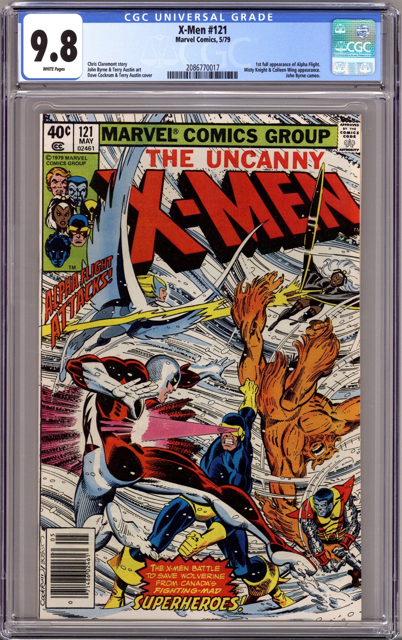 The X-Men Vol 1 121 CGC 9.8 (NM/M) (1979)