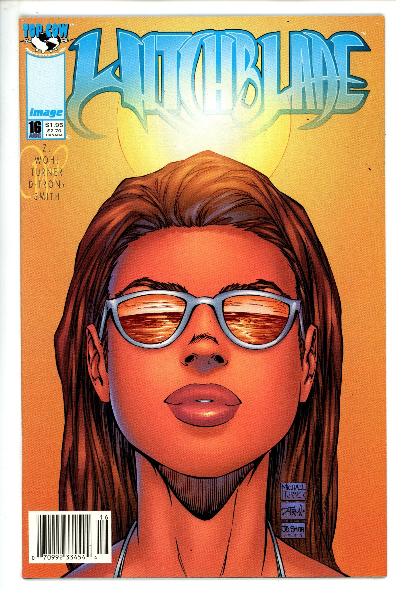 Witchblade Vol 1 16 Newsstand VF/NM (1998)