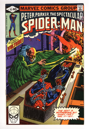 The Spectacular Spider-Man Vol 1 45 Mid Grade (1980)