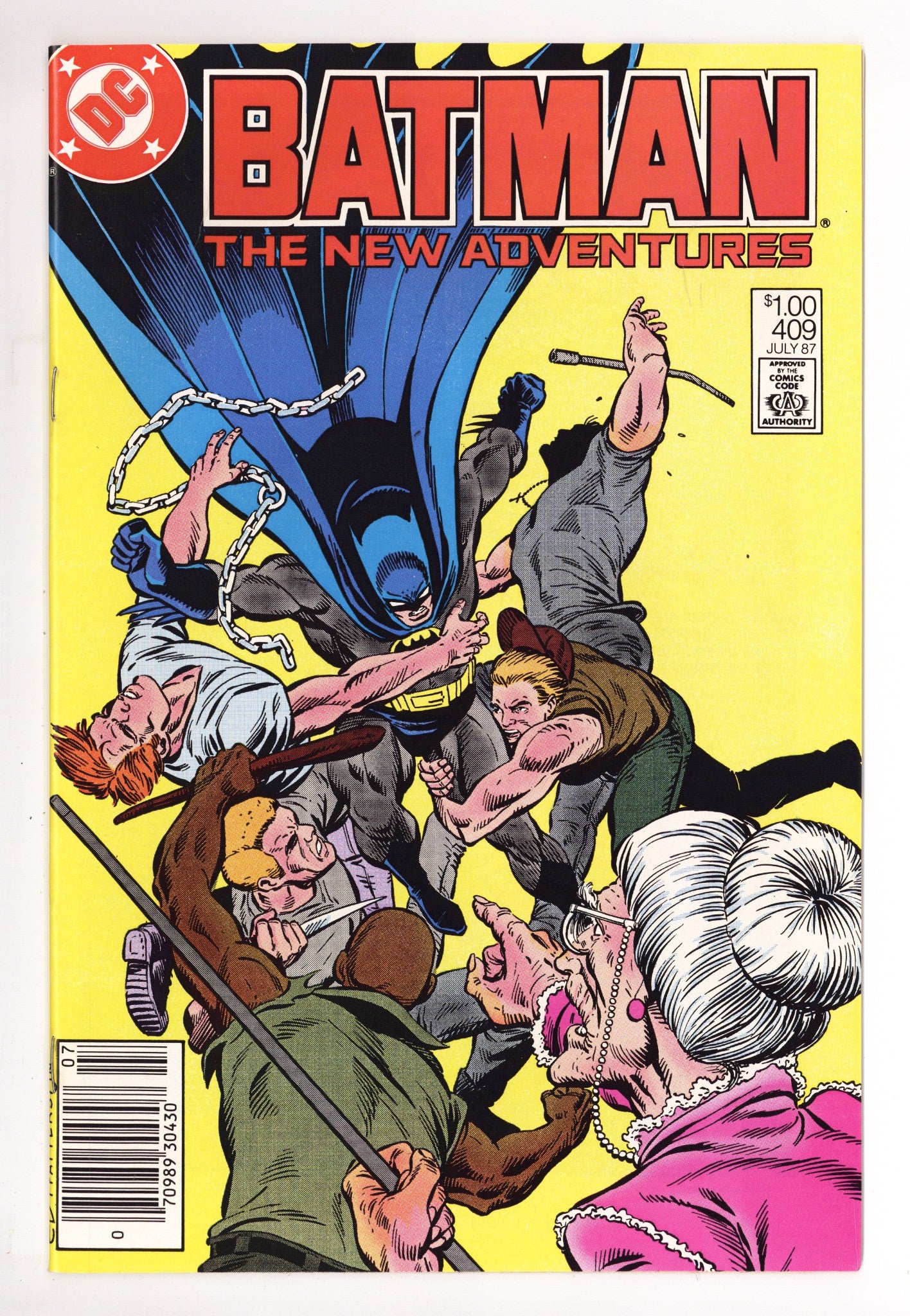 Batman Vol 1 409 VF/NM (9.0) (1987) Canadian Price Variant 