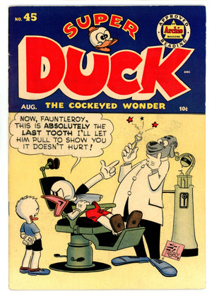 Super Duck Comics 45 FN (6.0) (1952) 