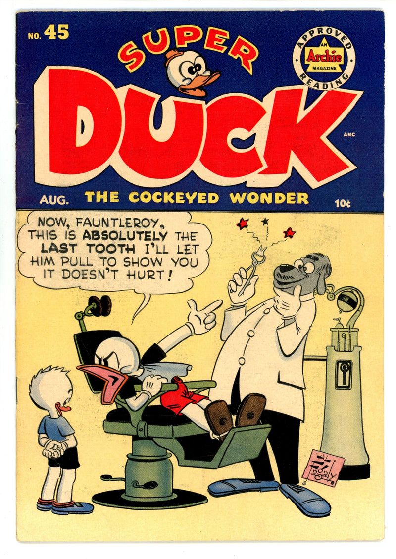 Super Duck Comics 45 FN (6.0) (1952) 