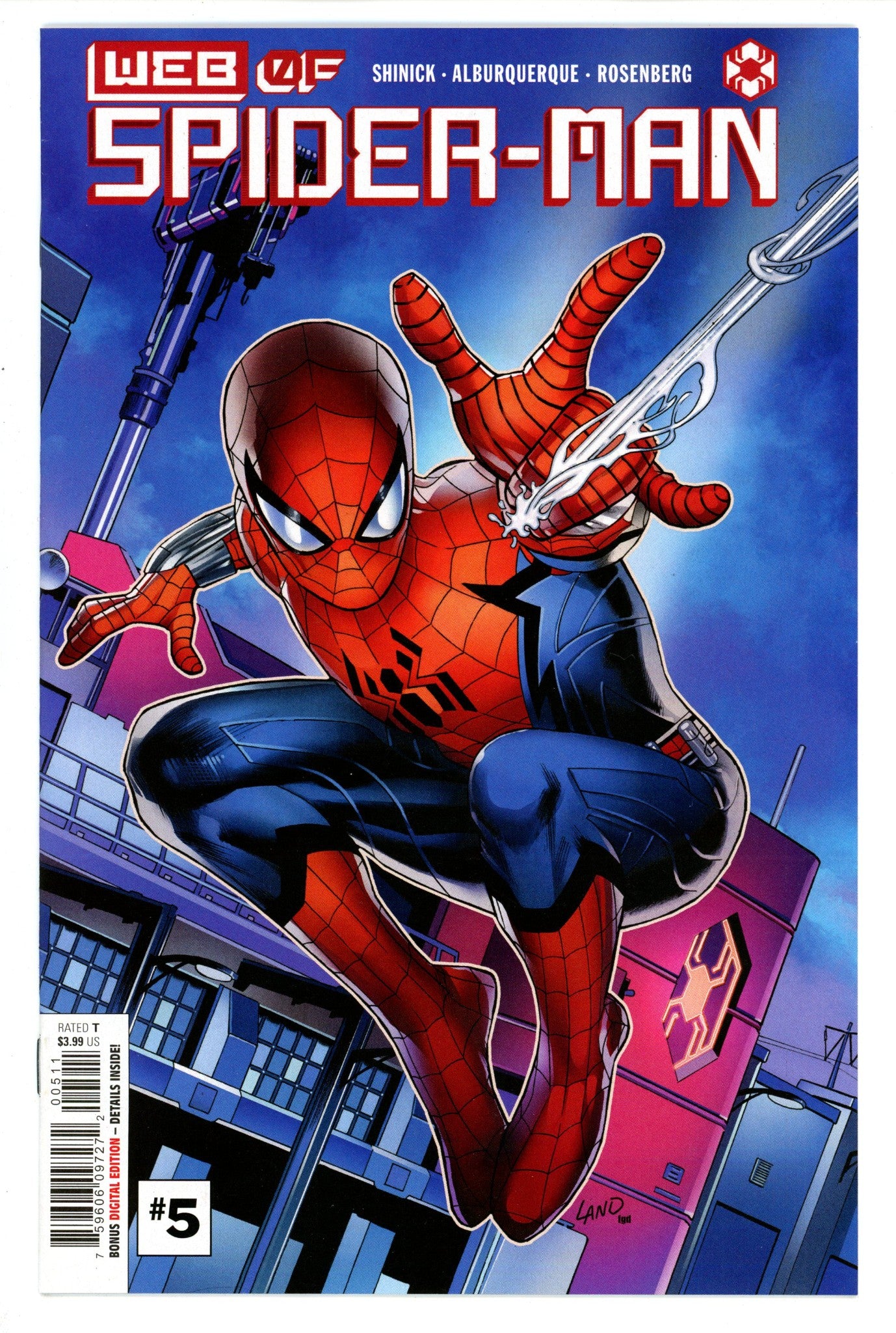 W.E.B. of Spider-Man Vol 3 4 High Grade (2021) 