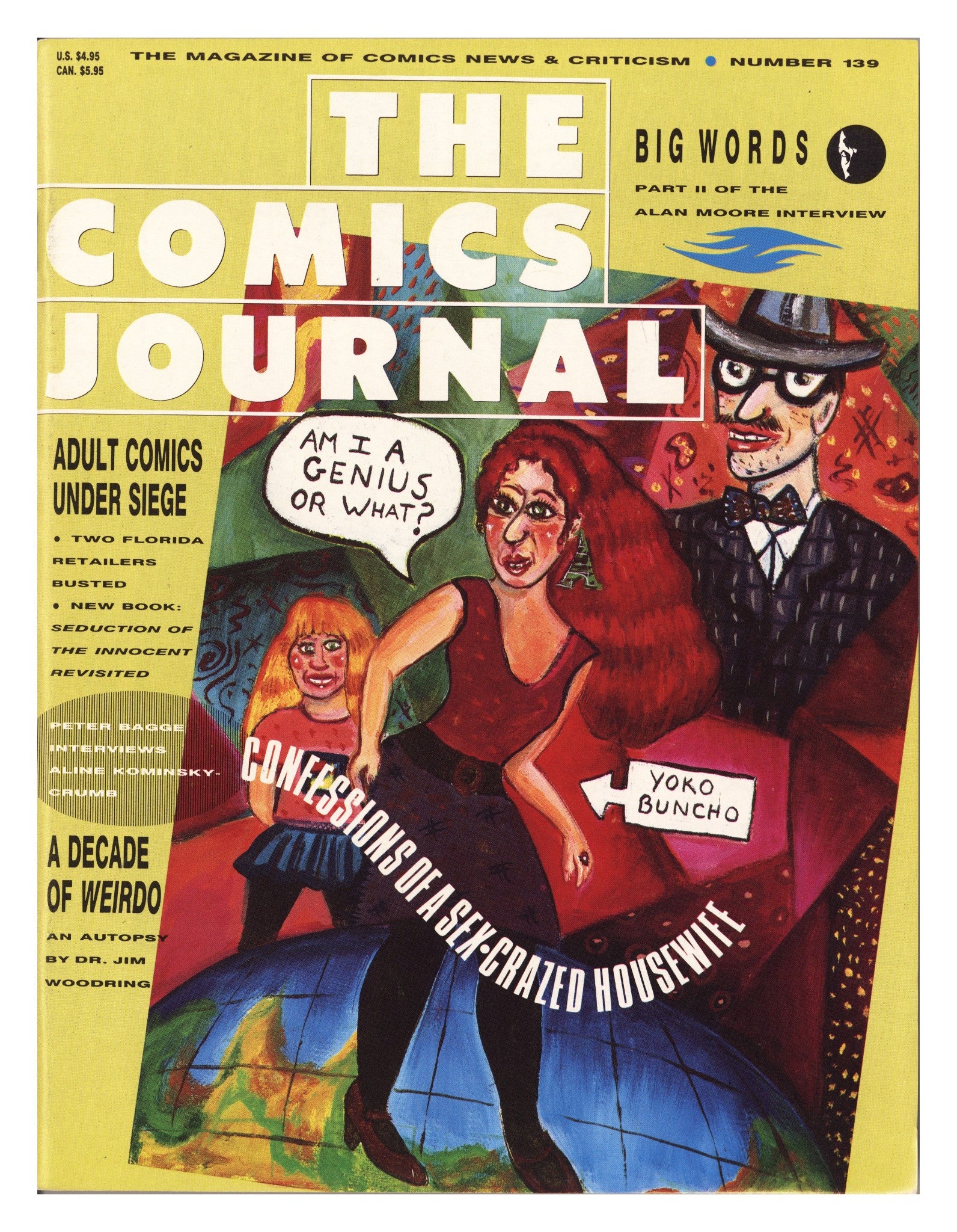 The Comics Journal 139 Mid Grade (1990) 