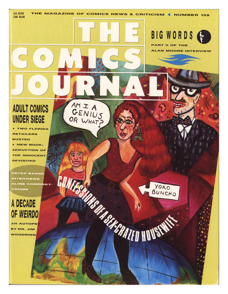 The Comics Journal 139 Mid Grade (1990) 